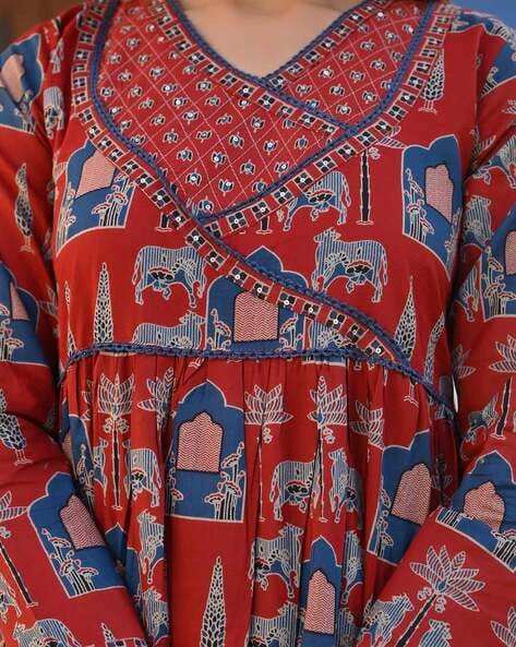 Jaipur Kurta Women Printed Anarkali Kurta Set