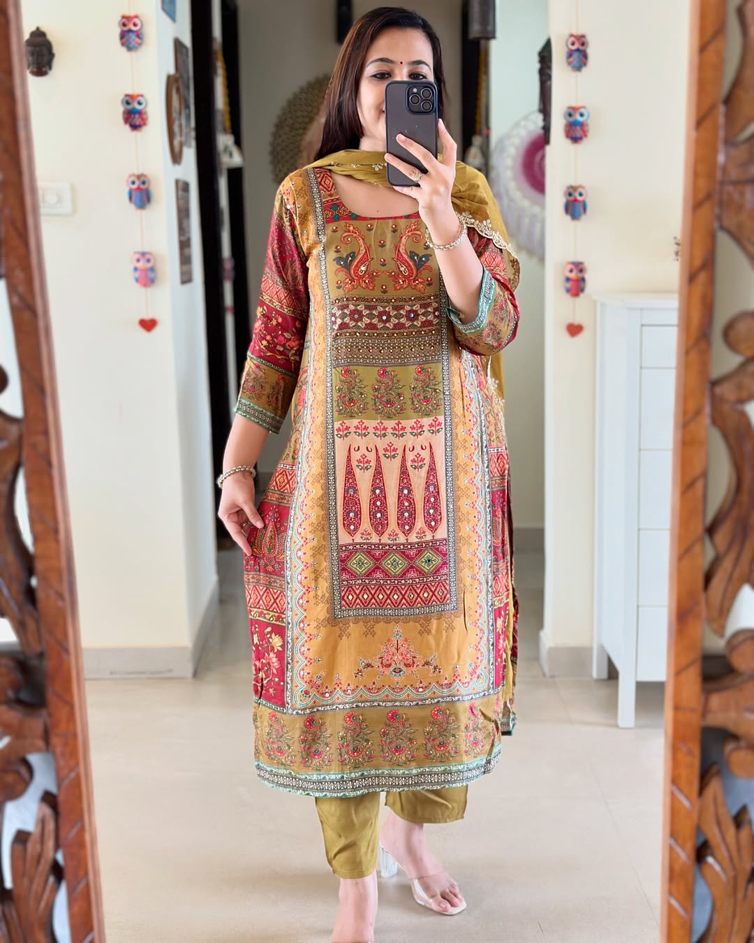 Jaipur Kurta Pure Muslin Digital Print kurta Set with Dupatta