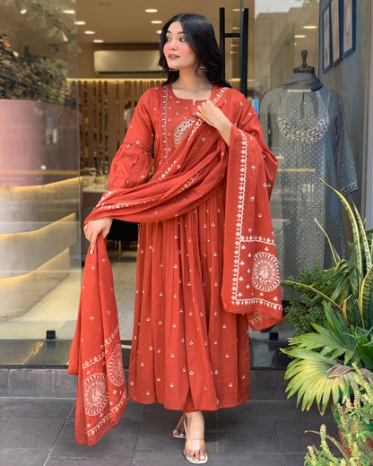 Jaipur Kurta Beautiful Pure Cotton Kurta And Pant With Dupatta
