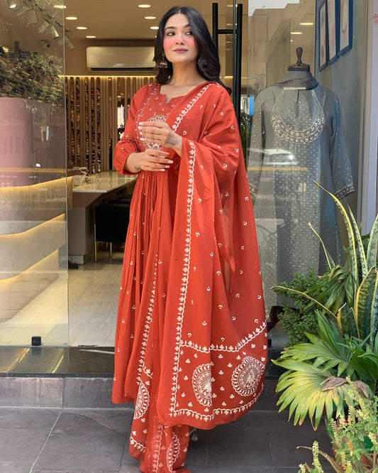 Jaipur Kurta Beautiful Pure Cotton Kurta And Pant With Dupatta