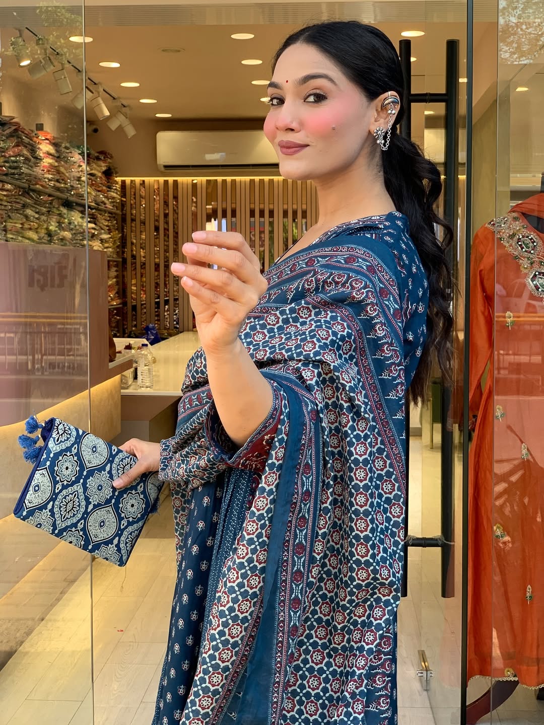 Jaipur Kurta Premium Mul Cotton Kurta And Palazoo With Dupatta